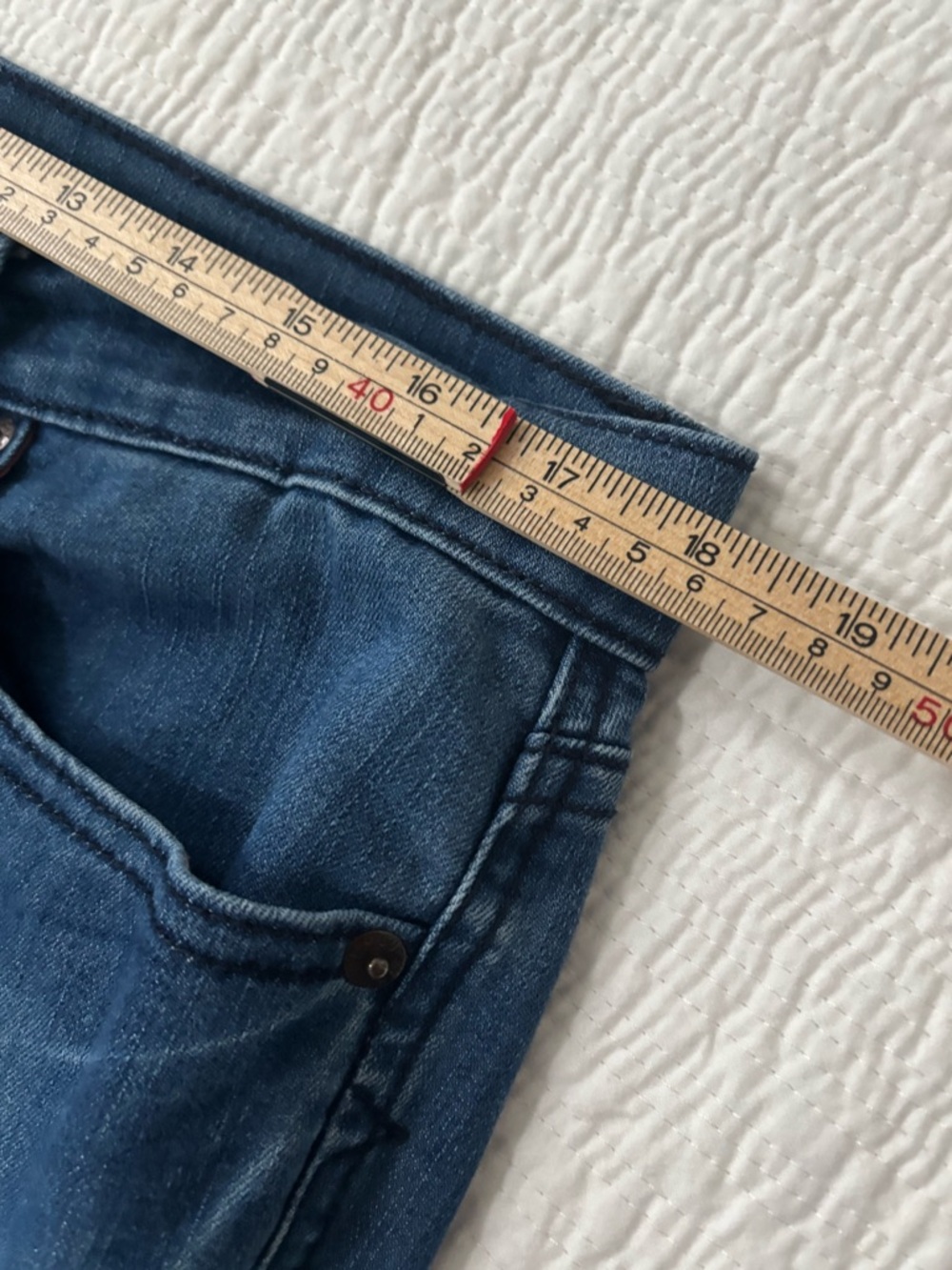 Lucky Brand Blue Flare Jeans Size 16 - Picture 9 of 11